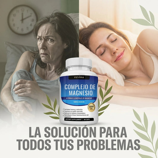 Magnesium Complex 8-en-1 — Duerme mejor, reduce el estrés y recupera tu energía "